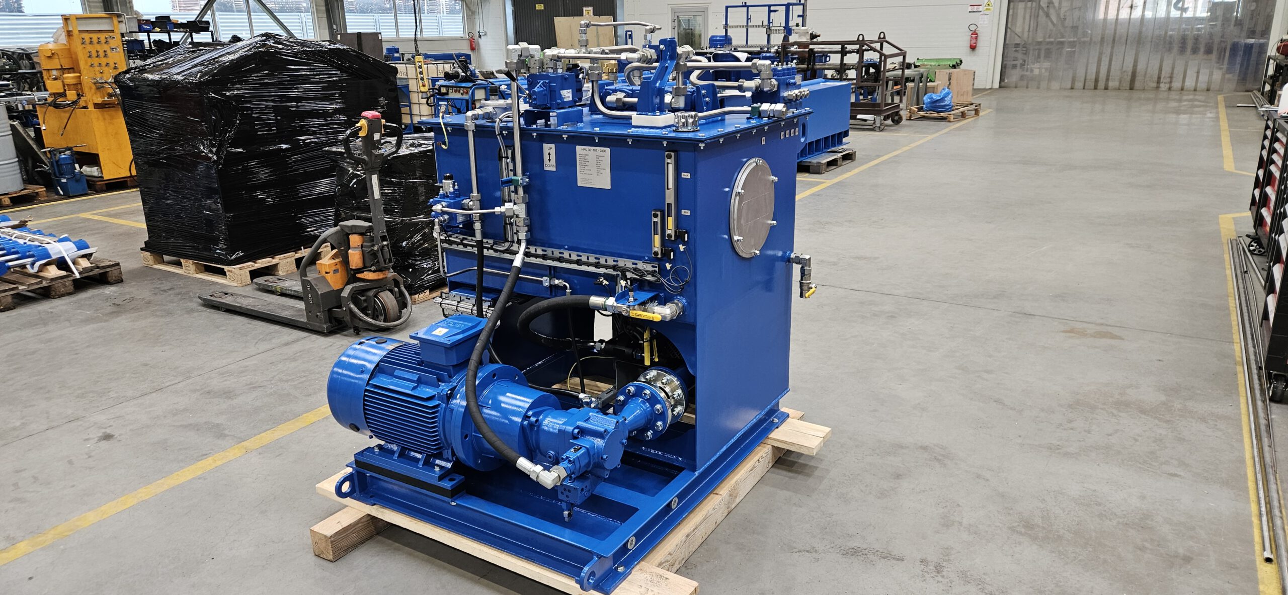 22 kW hydraulic power unit – power, precision and reliability for demanding industrial applications